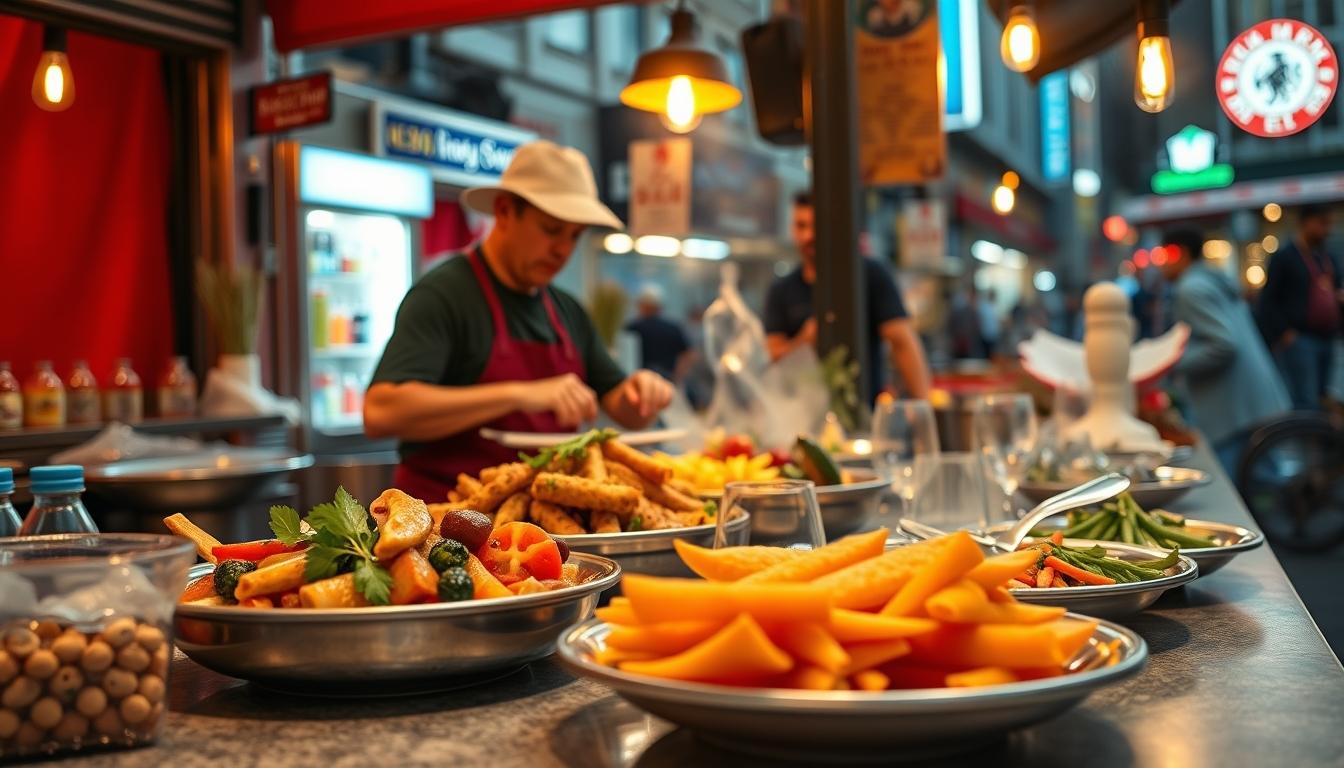 Fresh ingredients for healthy home cooking