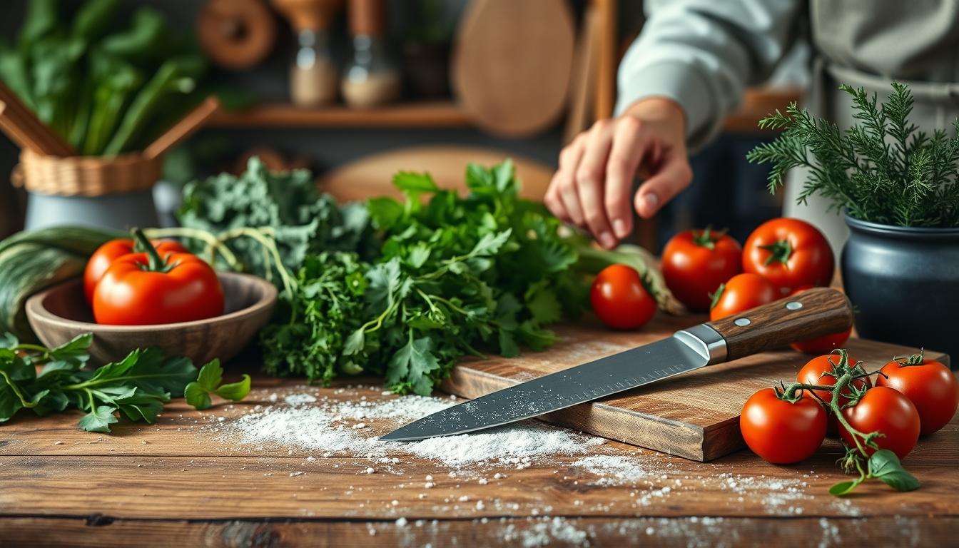 Ingredients prepared for a fast weeknight meal